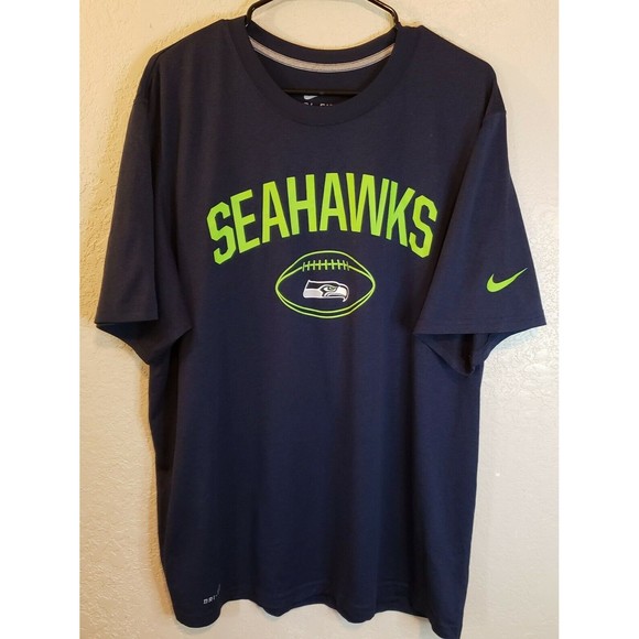 Nike Mens Seattle Seahawks Dri-fit Shirt Sz XL NWOT - Picture 1 of 7